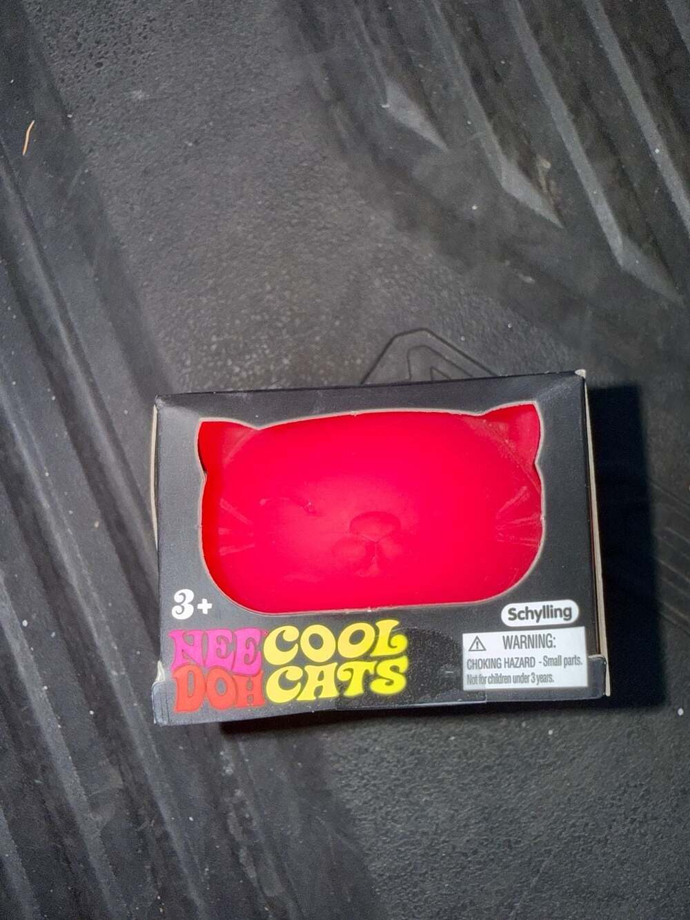 Schylling NeeDoh Cool Cats Pink Squishy Fidget Toy New